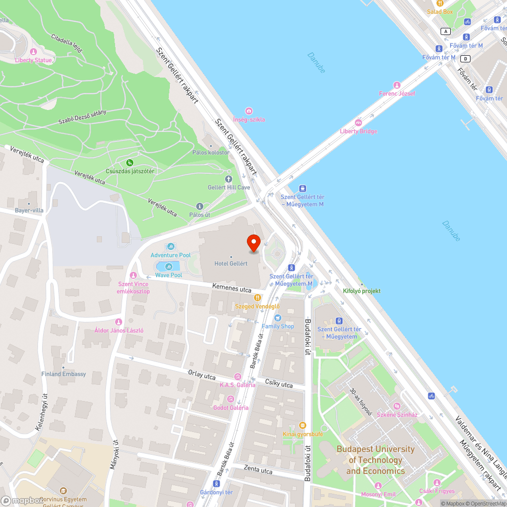 Szemétkupacok a Gellért téri villamosmegállóban bejelentés helye