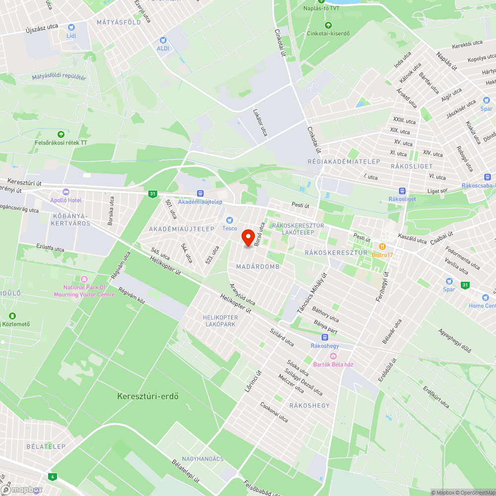 Transzformátor állomás... (11128) bejelentés helye