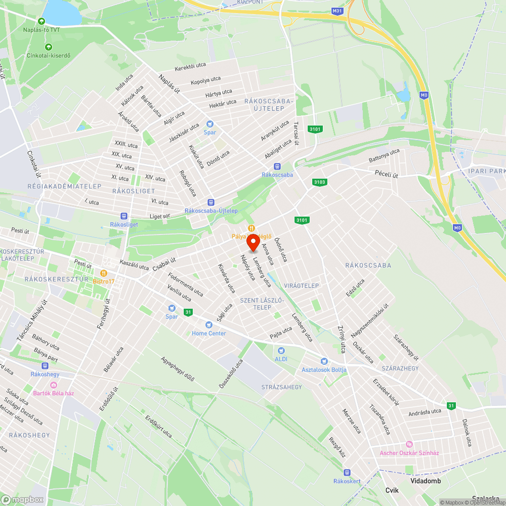 Csattogó csatornafedelek XVII. kerület bejelentés helye