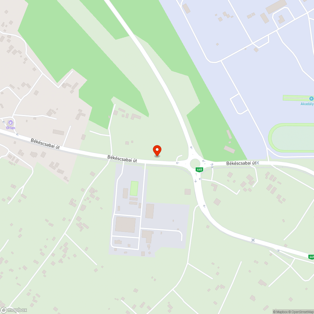 Elhagyott, kifosztott autó bejelentés helye