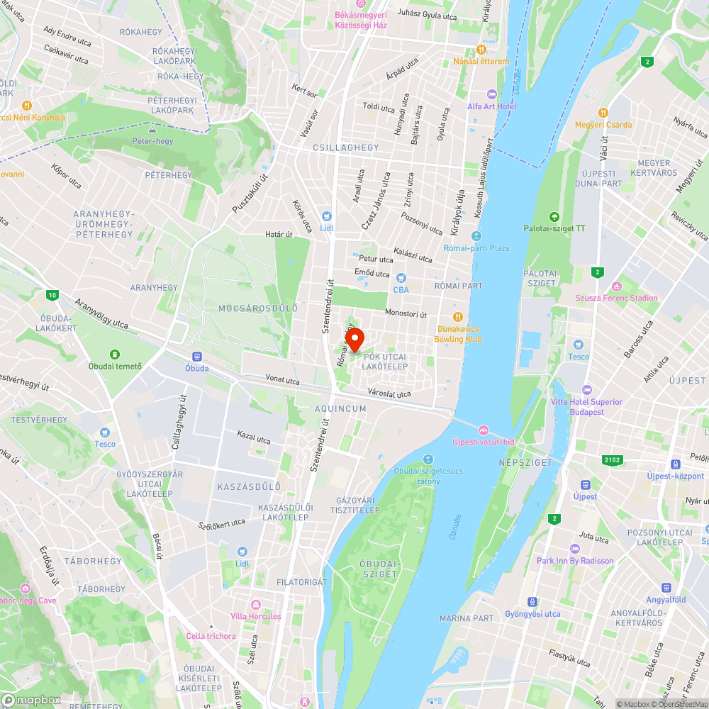 Töredezett, hiányos járdaszegély bejelentés helye