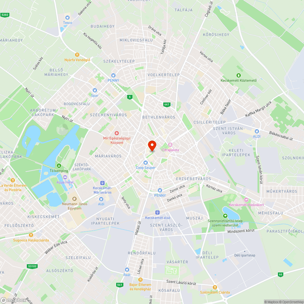 Balesetveszélyes útbecsatlakozás a Malom előtti kanyarnál bejelentés helye