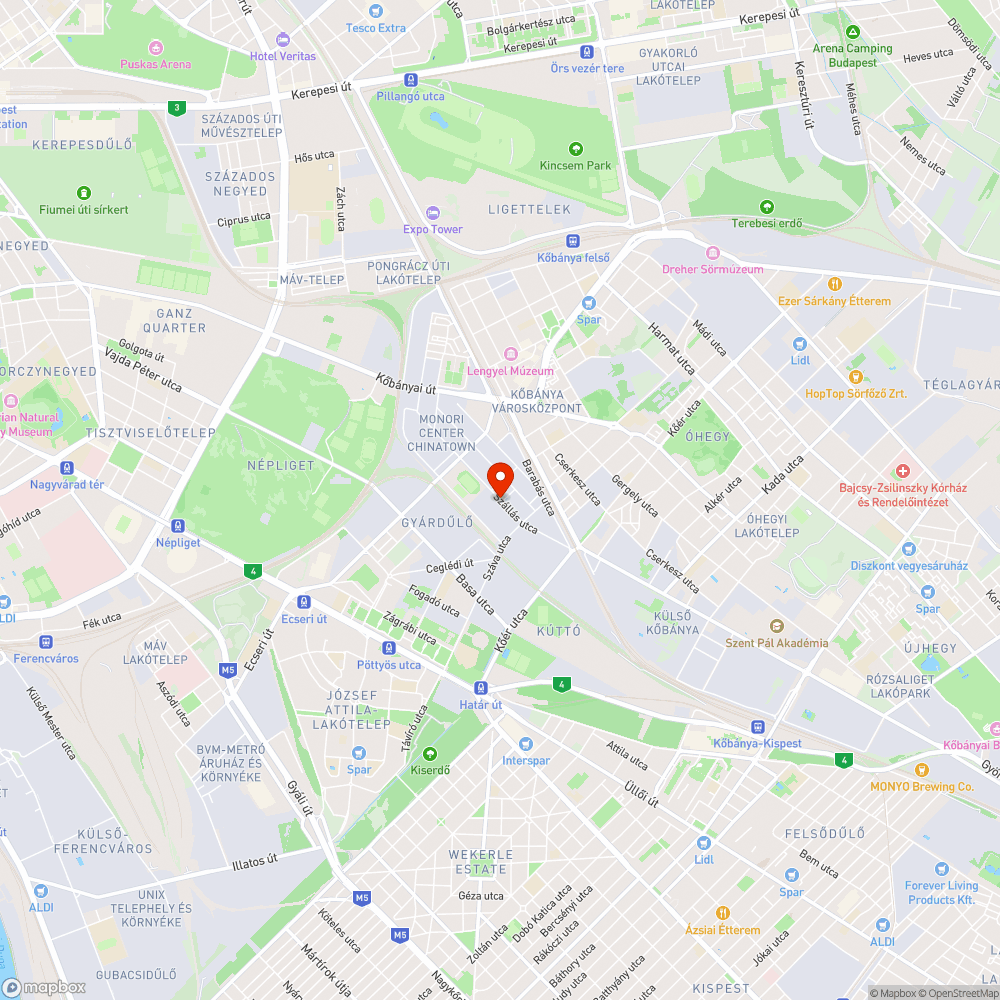 állandóan szemetes a szállás utca bejelentés helye