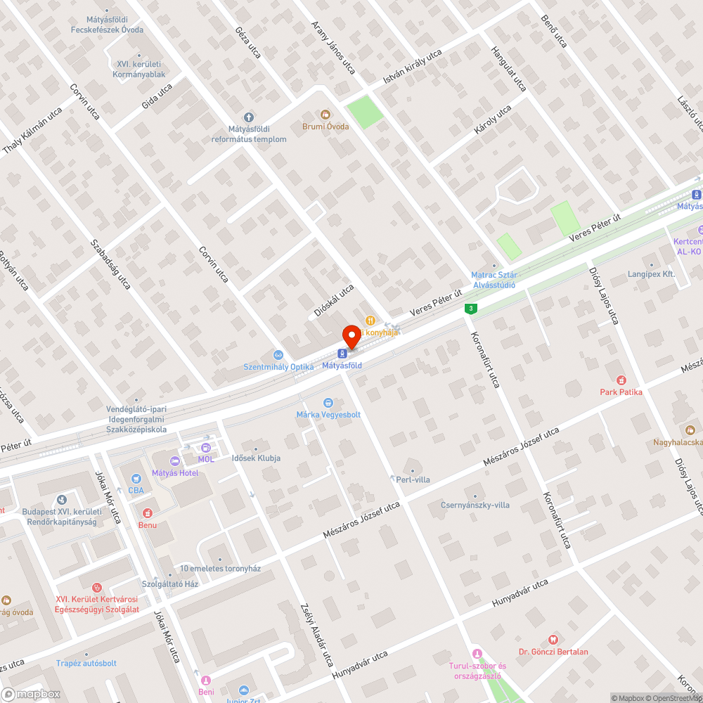 Pusztuló emlékmű bejelentés helye