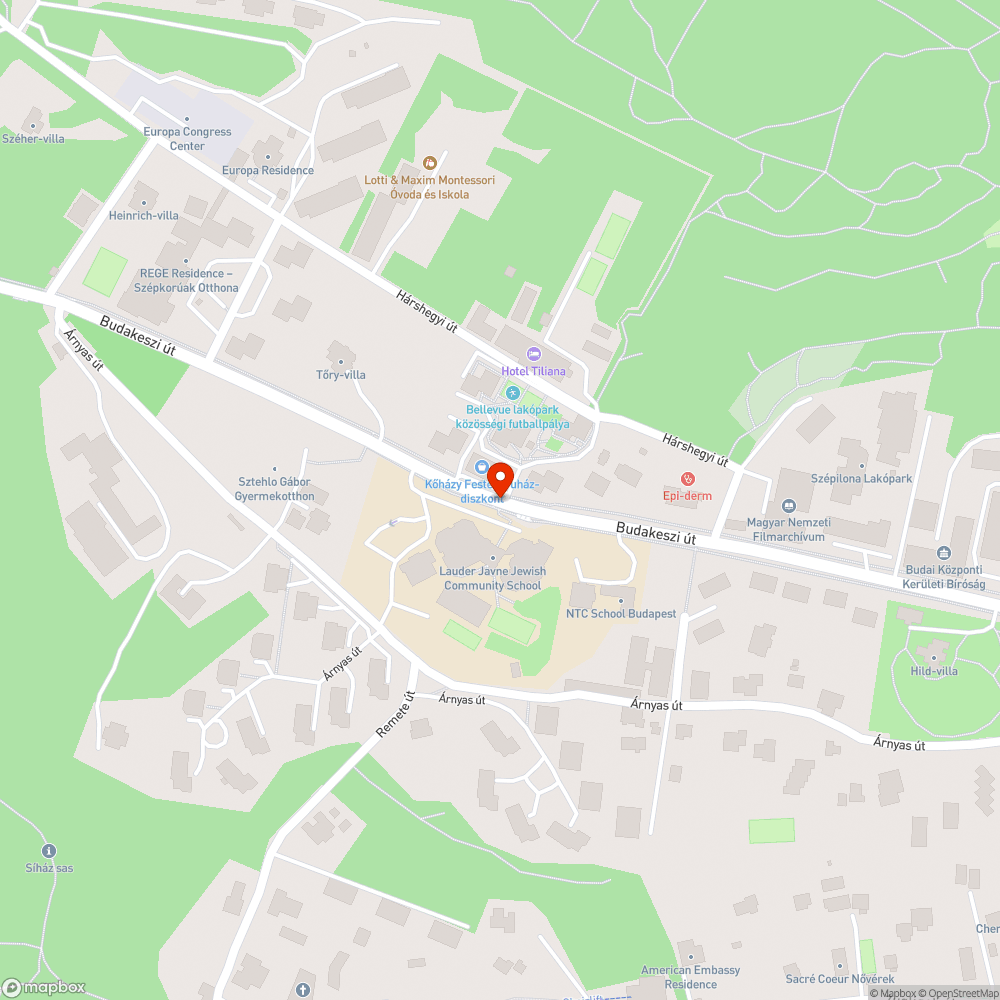 Budakeszi ut "Vizmuvek" buszmegallo akadalymentessege bejelentés helye