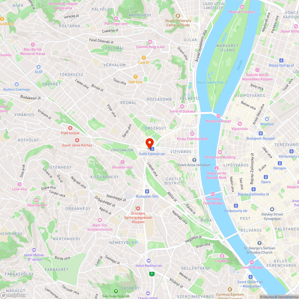 Széll Kálmán téri terelők bejelentés helye