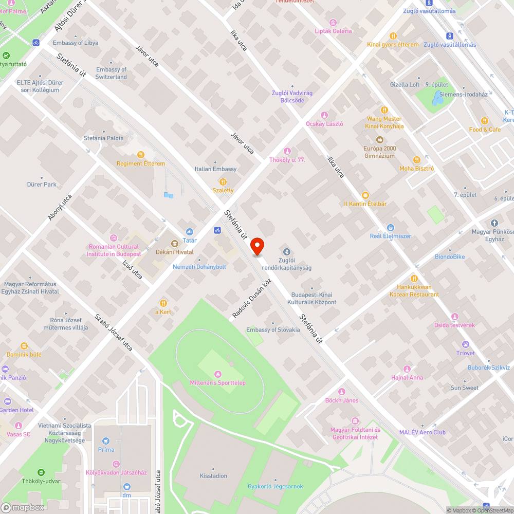 szemetesek a Stefánián bejelentés helye