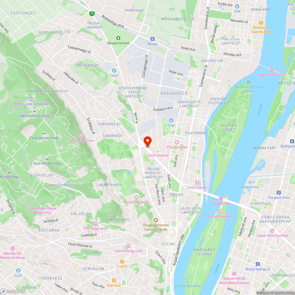 Illegális szemétlerakó - Bécsi út Vörösvári út bejelentés helye