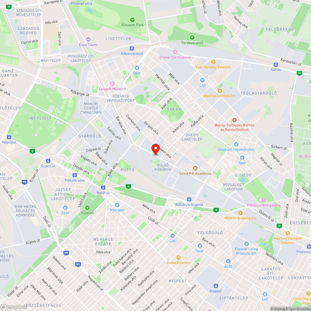 Súlyosan sérült táblatartó oszlop, sérült táblák bejelentés helye