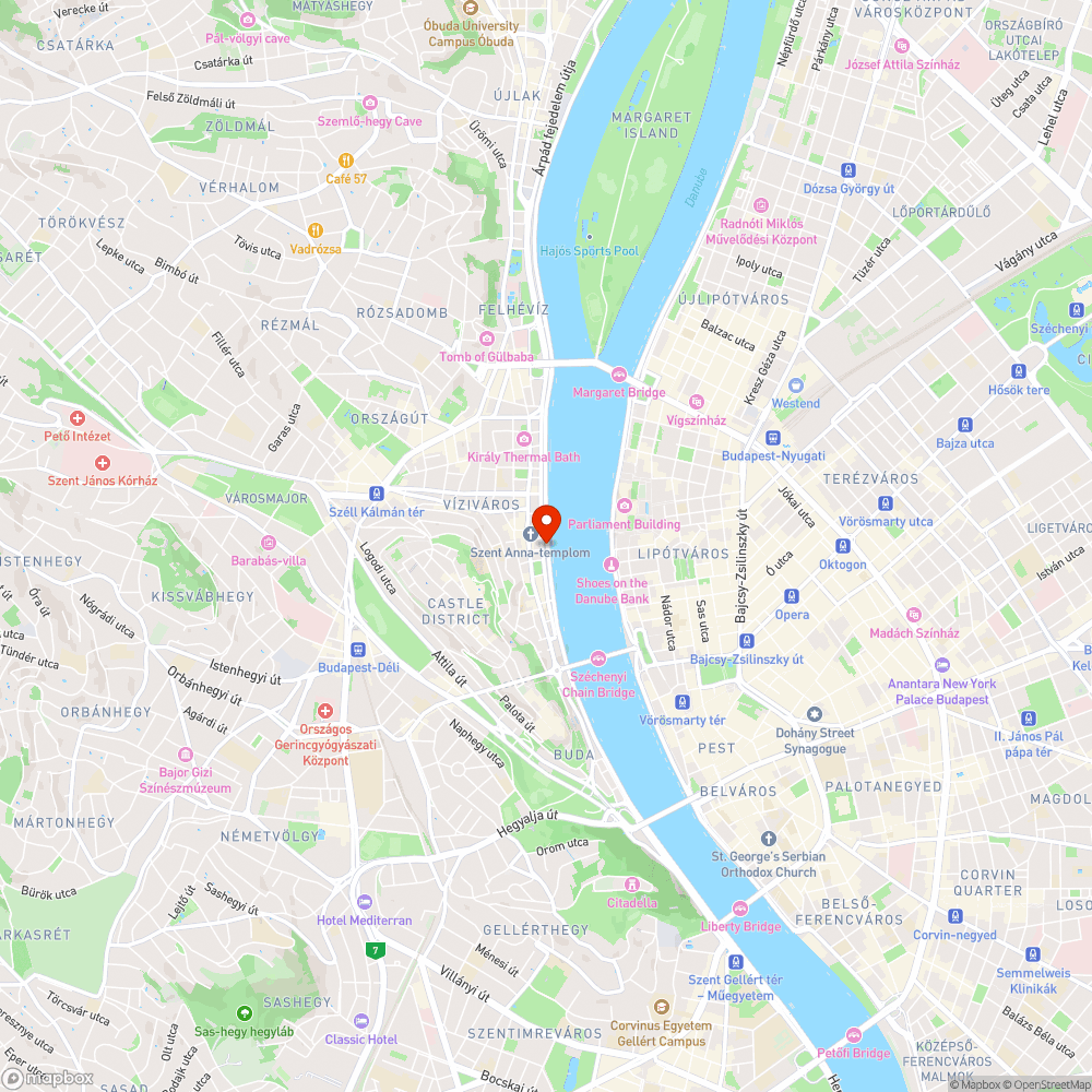 Bringások vs. gyalogosok a Duna-parti sétányon bejelentés helye