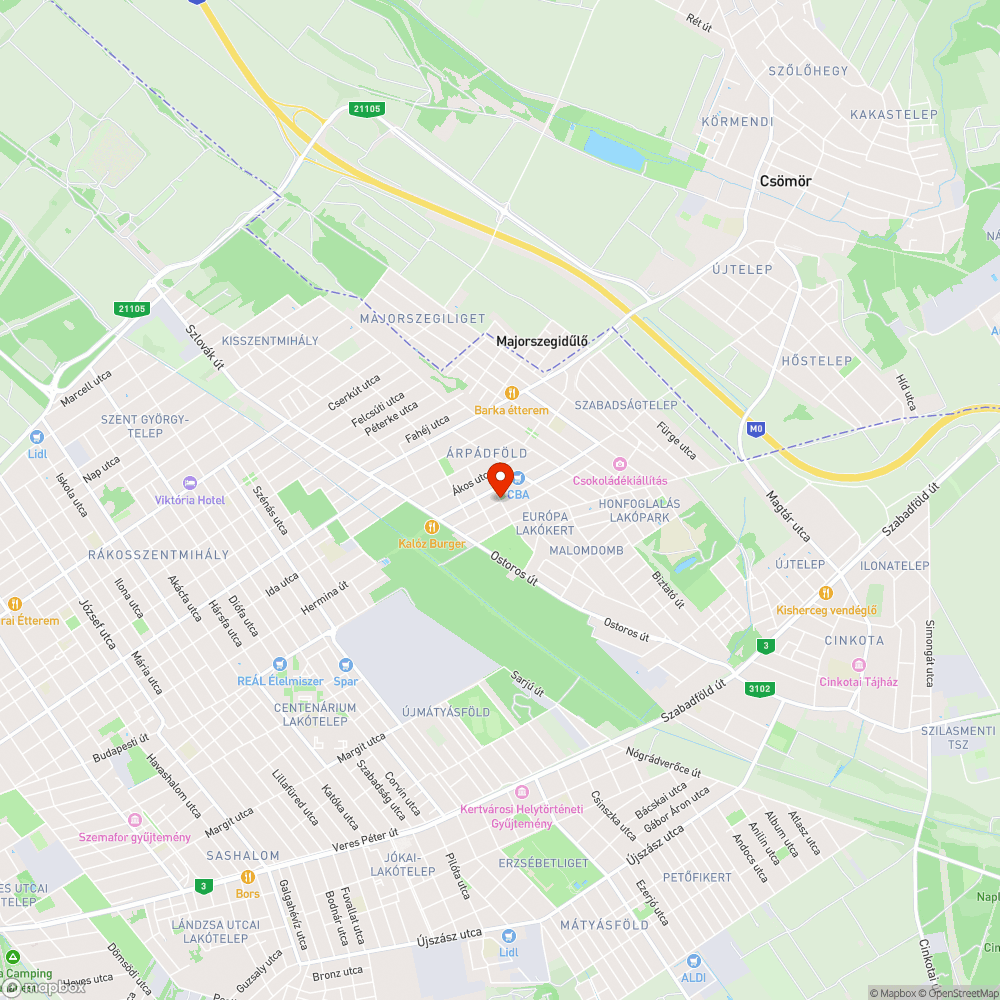 Kidölö tàbla bejelentés helye