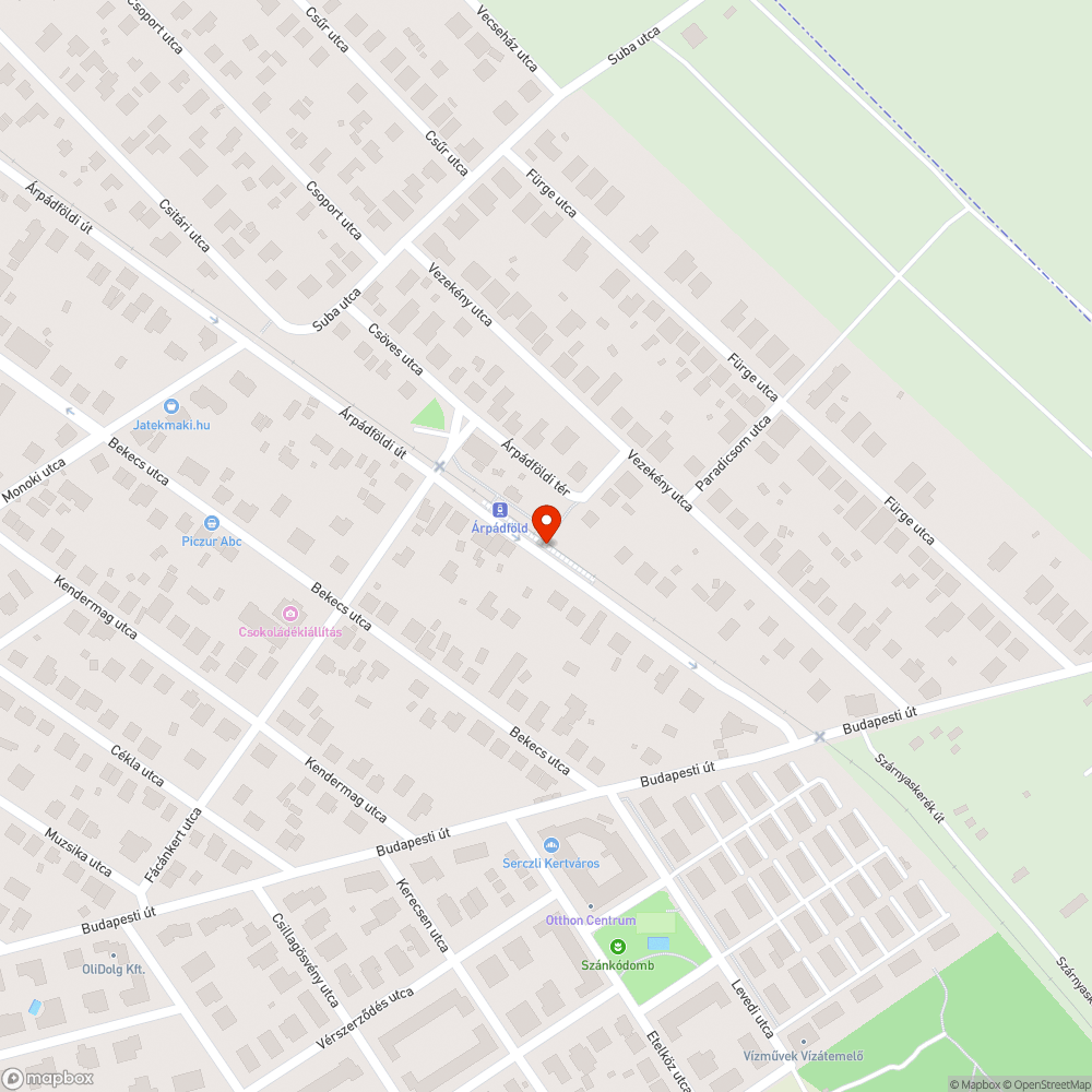 Korhadó pad bejelentés helye