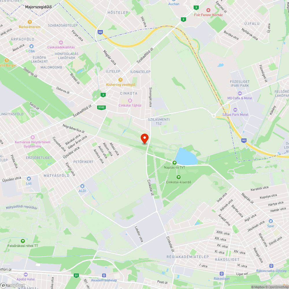 Hiányos közvilágítás bejelentés helye