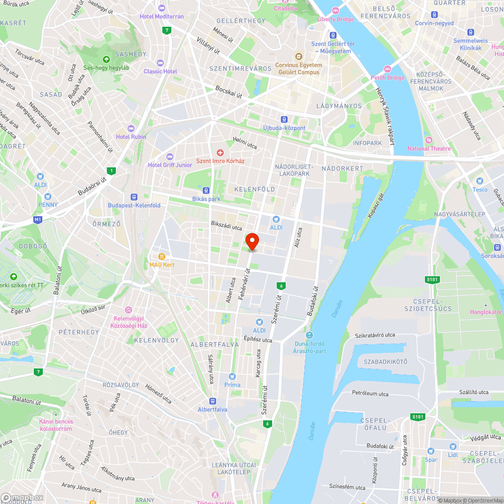 Hibás út-járókelő szakasz bejelentés helye