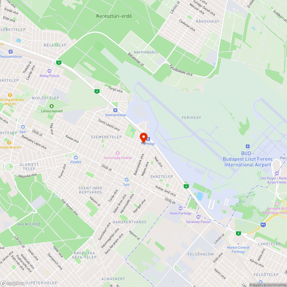 Mészáros Atilla bejelentés helye