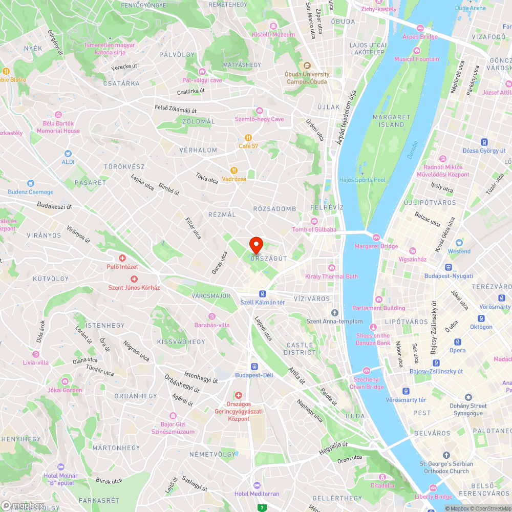 Ferde KRESZ tábla bejelentés helye