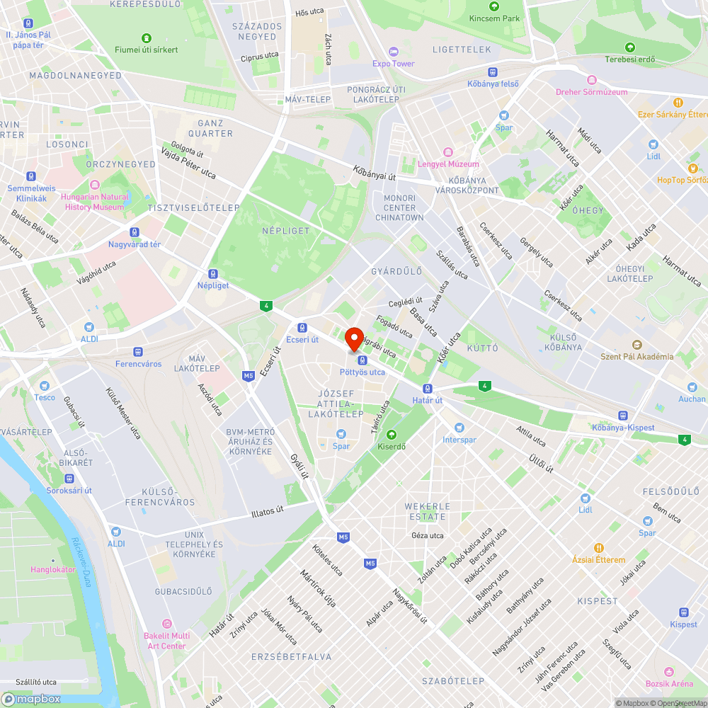 Szemétdomb a Pöttyös utcai metrómegállónál bejelentés helye