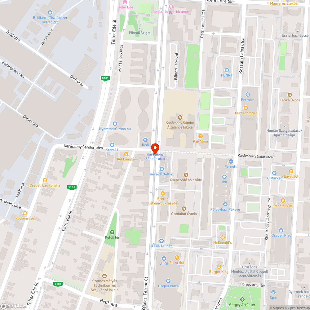 Építési hulladék bejelentés helye