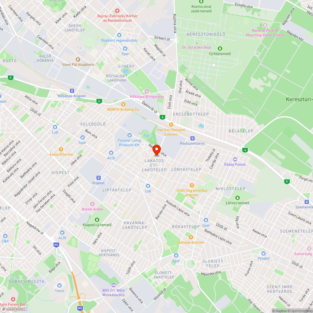 Elhanyagolt szelektív hulladékgyûjtô sziget bejelentés helye