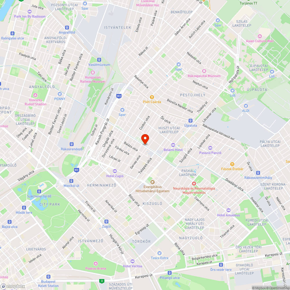 Járhatatlan járda bejelentés helye