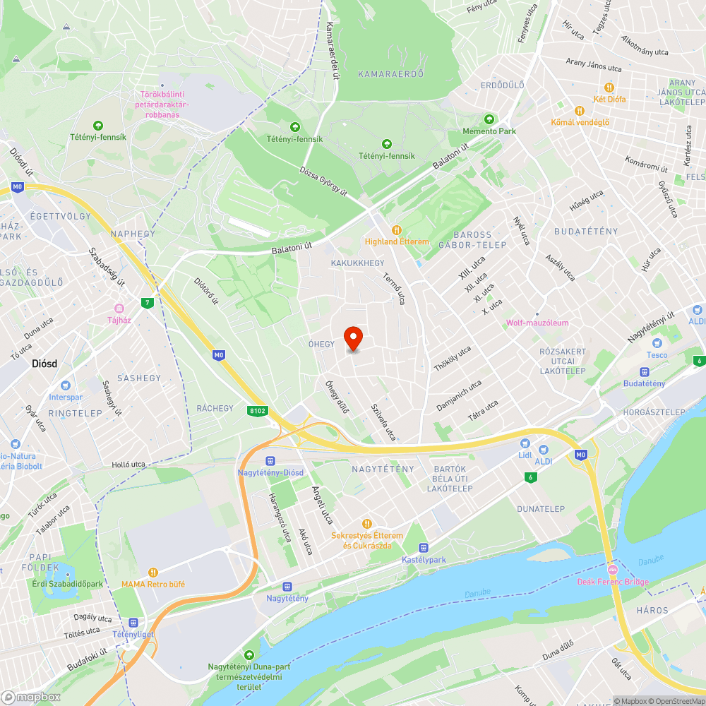 Borzasztó minőségű út bejelentés helye