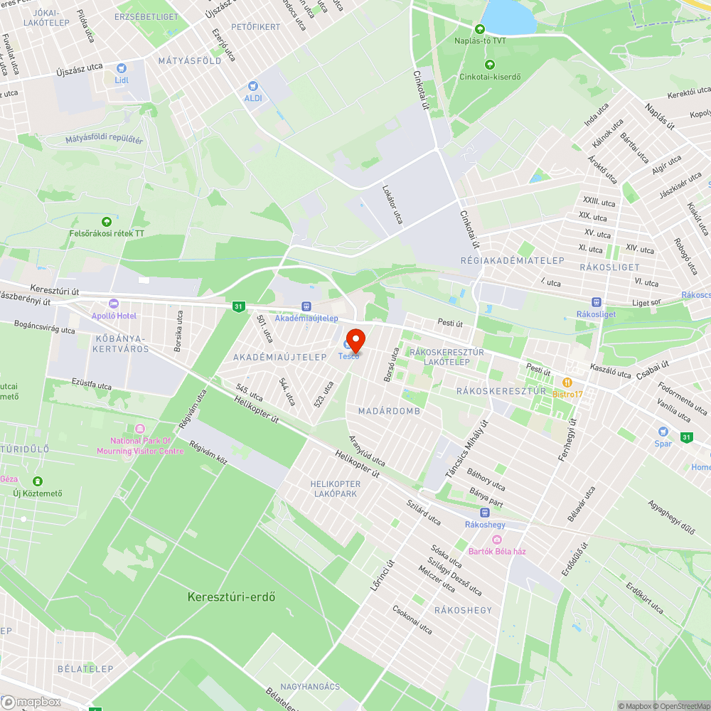 Ni csak, egy szemétdomb... bejelentés helye