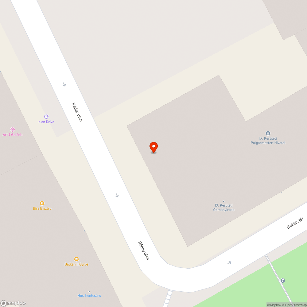 Összefirkált elektromos épület bejelentés helye