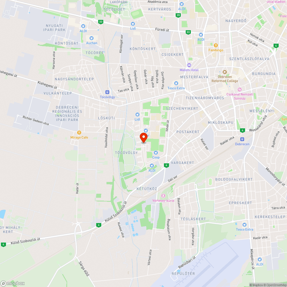 Összetört balesetveszélyes járda bejelentés helye