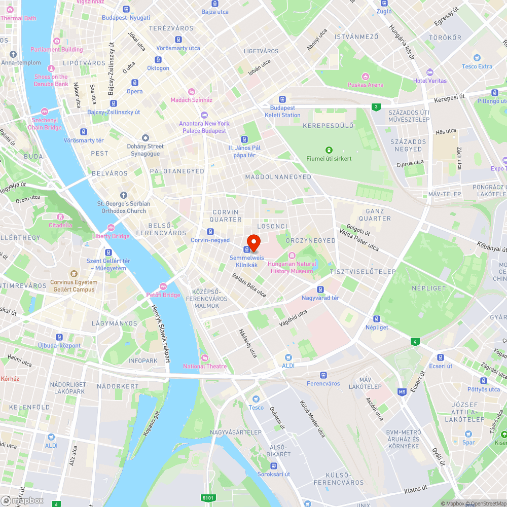 Kilógó csavar a metró bejáratánál bejelentés helye