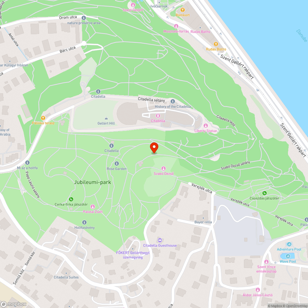 Eltakart dombormű bejelentés helye