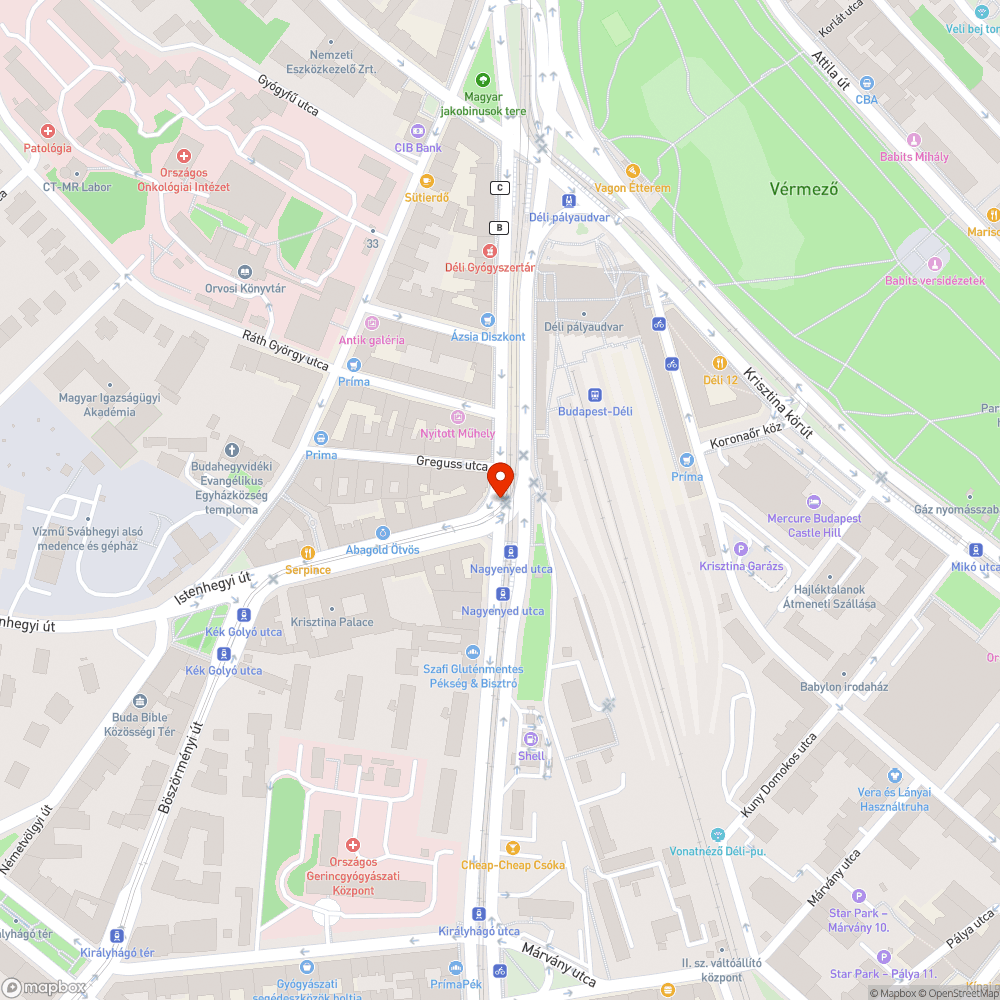 Flexszel (!) levágott parkolásgátló oszlopok bejelentés helye