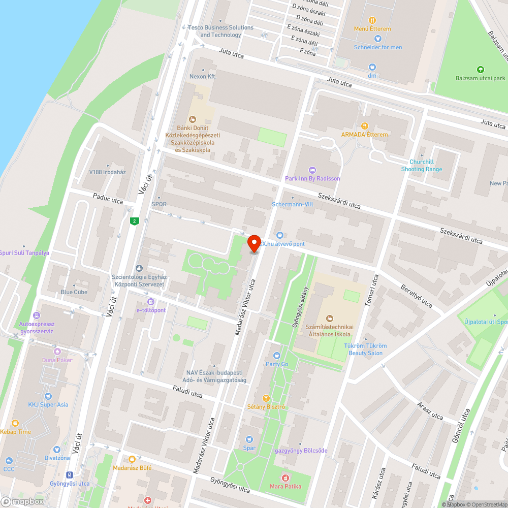 Csatornafedél kátyúval bejelentés helye