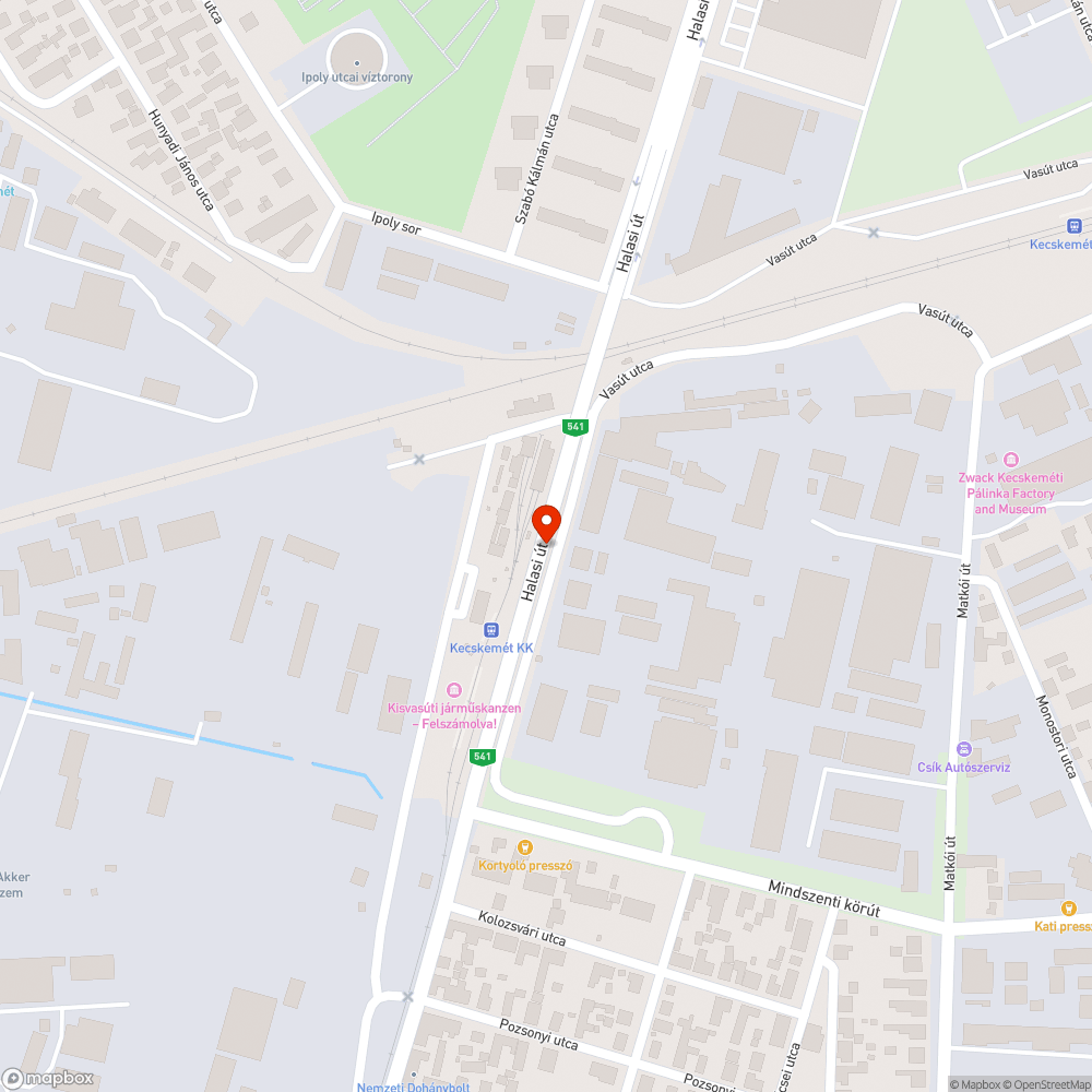 Félbehagyott munka a felüljárón bejelentés helye