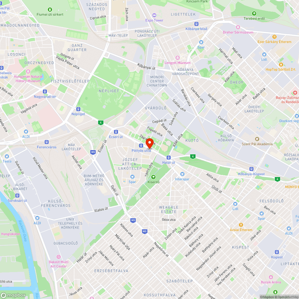 Kiszáradt fa - Üllői út 189 bejelentés helye