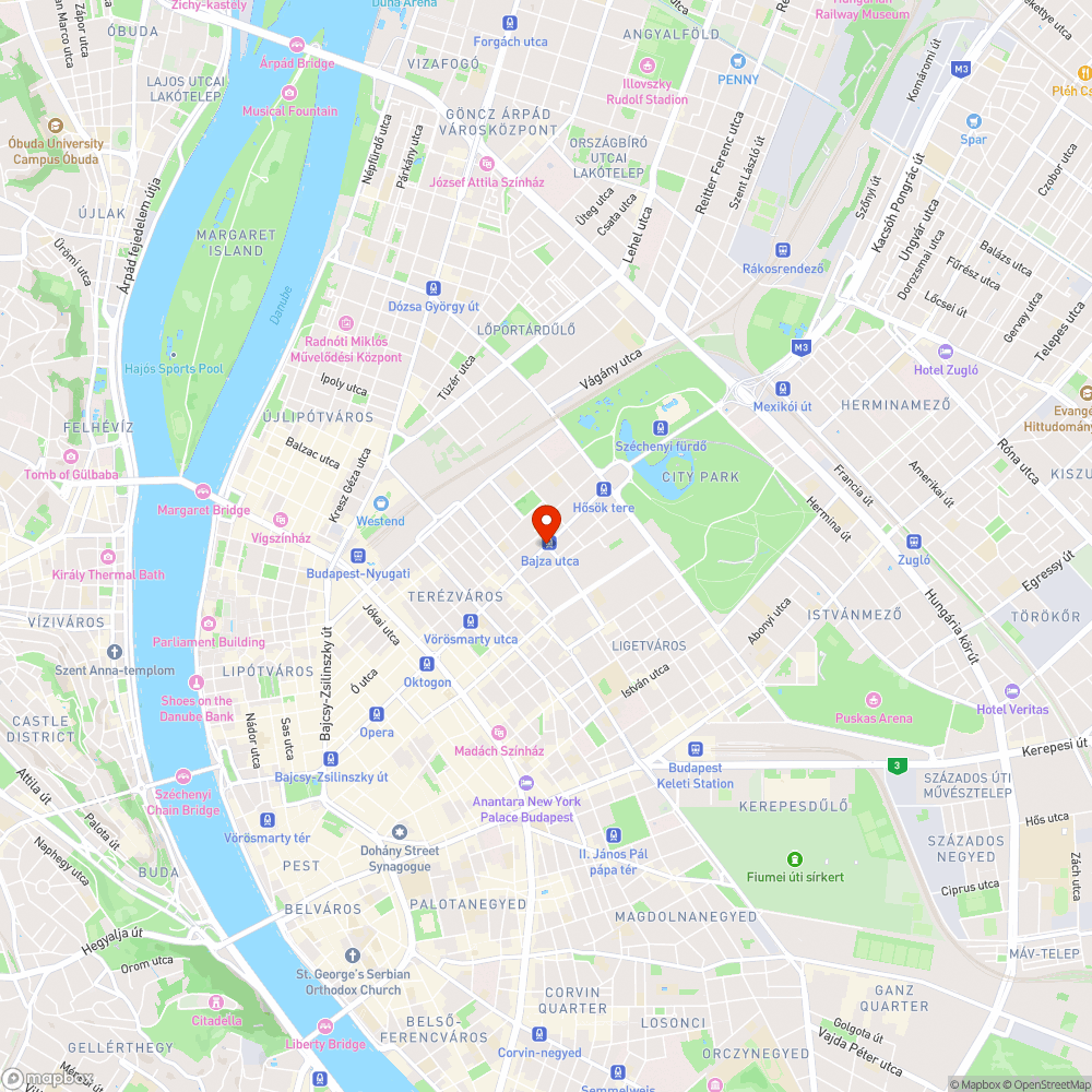 Meglazult kövezet bejelentés helye