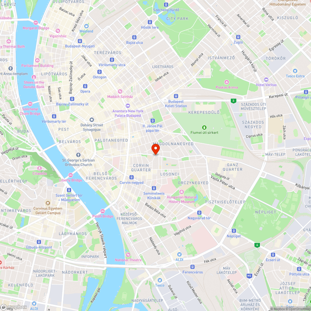 Hiányzó gyalogos-átkelőhely, veszélyes kereszteződés bejelentés helye