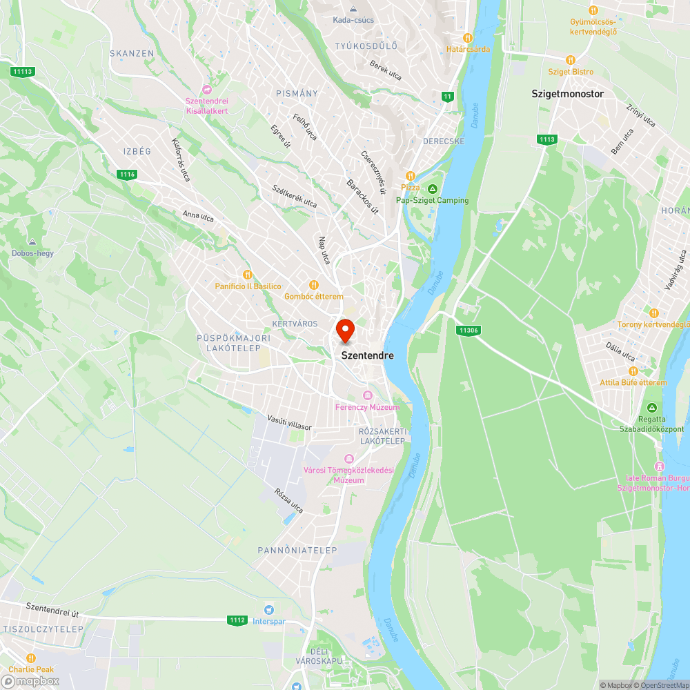 Szemét bejelentés helye