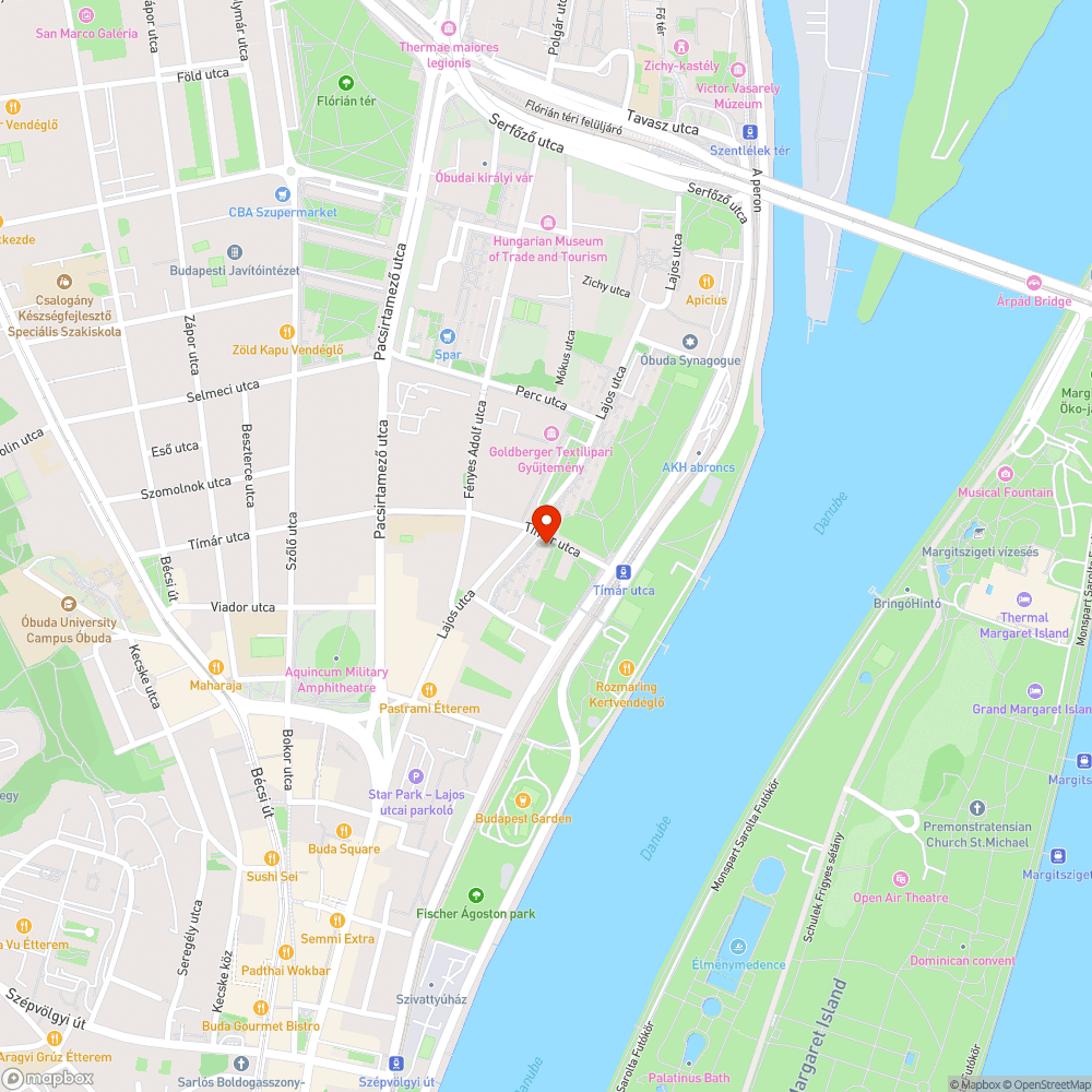 III. Lajos utca - bálványfa sarjak bejelentés helye