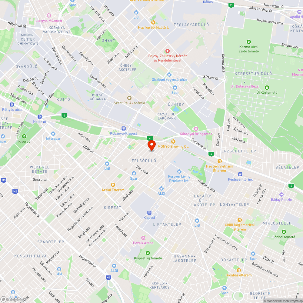 Megsérült 30 km/h zóna tábla bejelentés helye