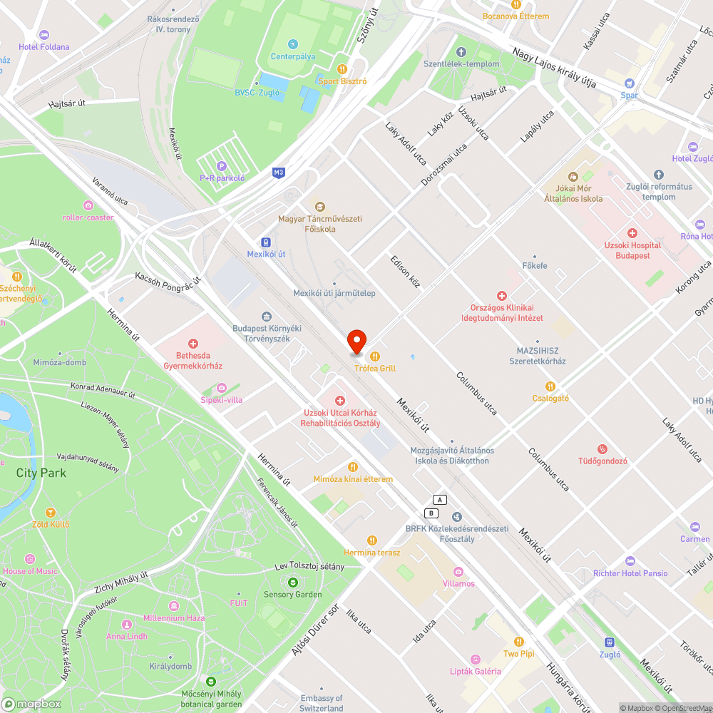 széttört korlát aljzat bejelentés helye