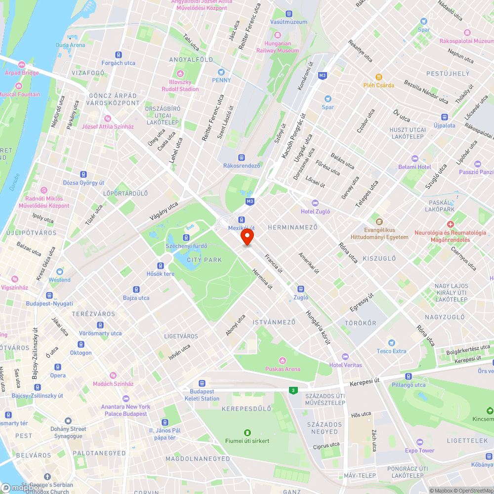 Hibás FUTÁR kijelző bejelentés helye