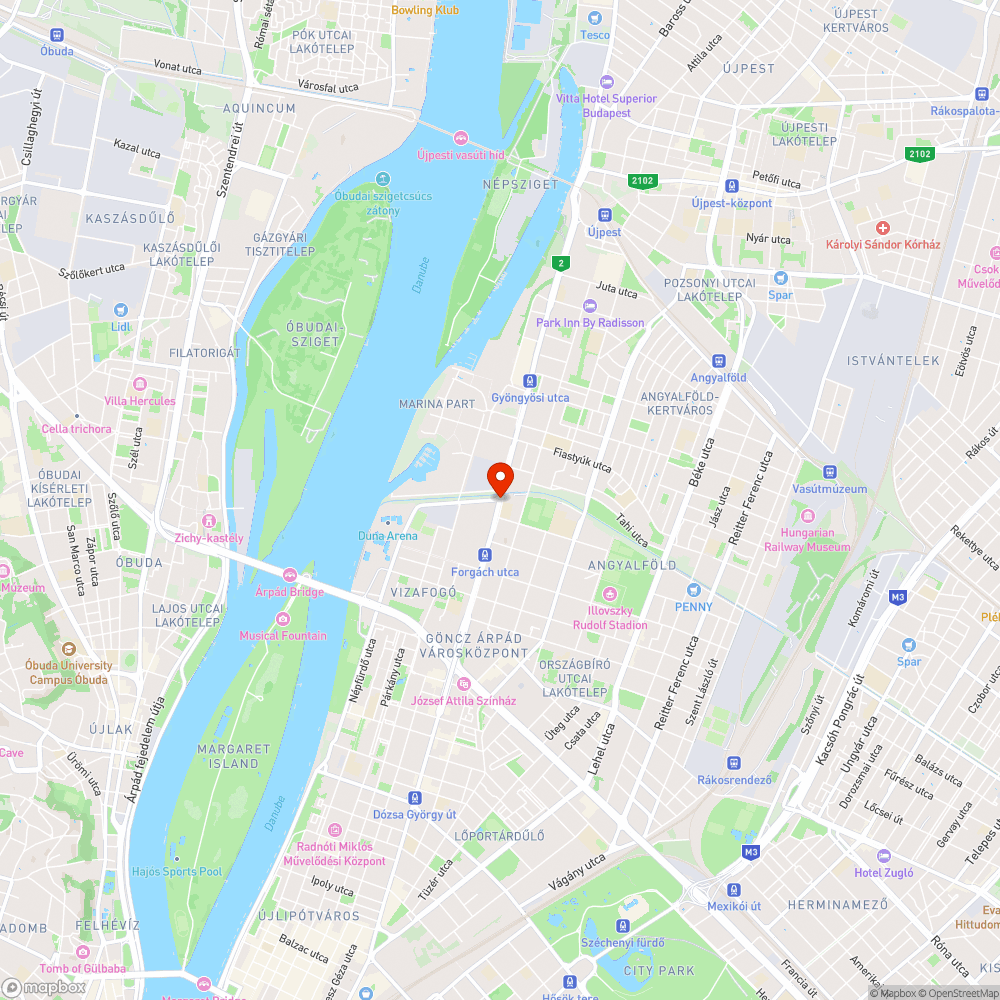 Kalandos kerékpáros összeköttetés bejelentés helye