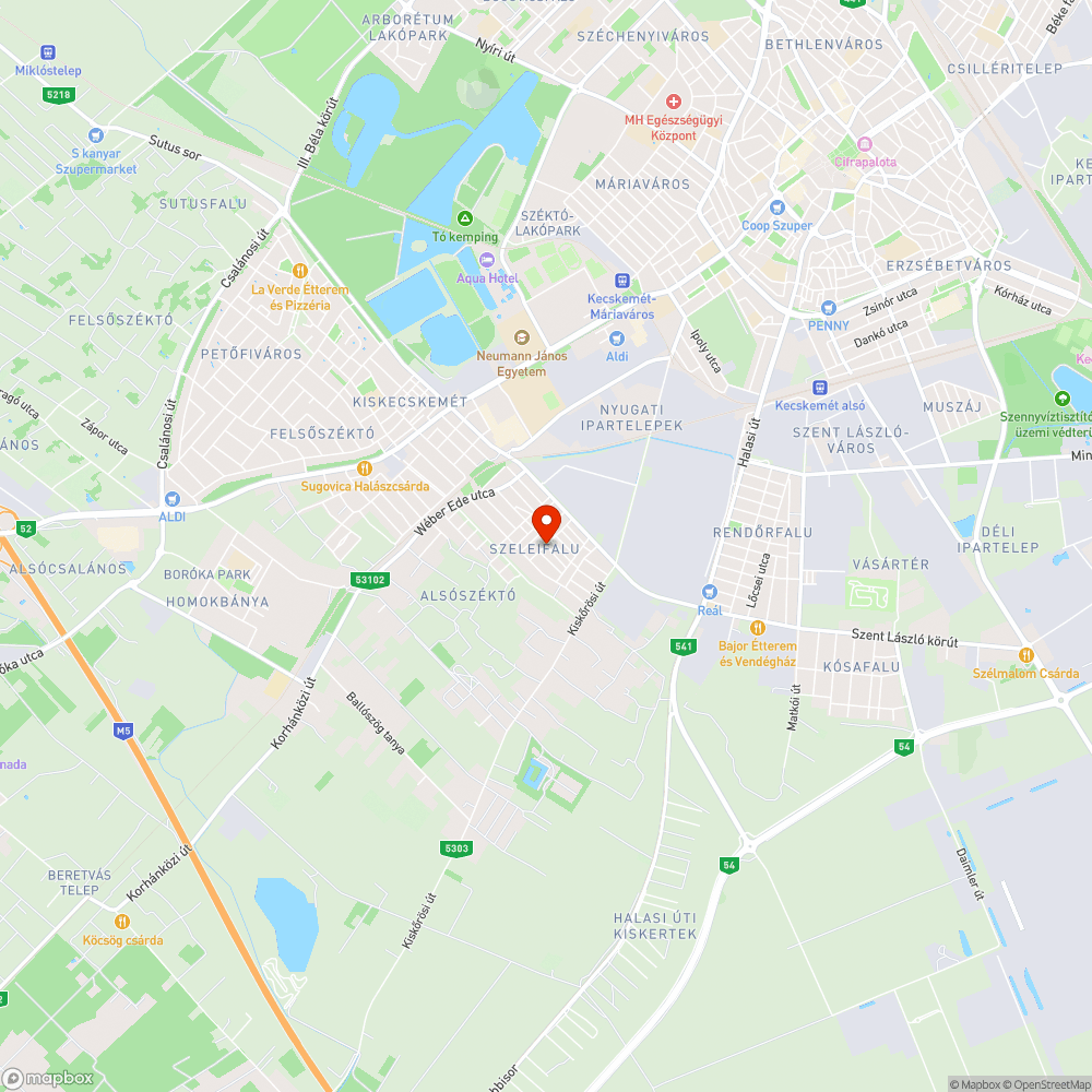 Eltűnt KRESZ tábla bejelentés helye