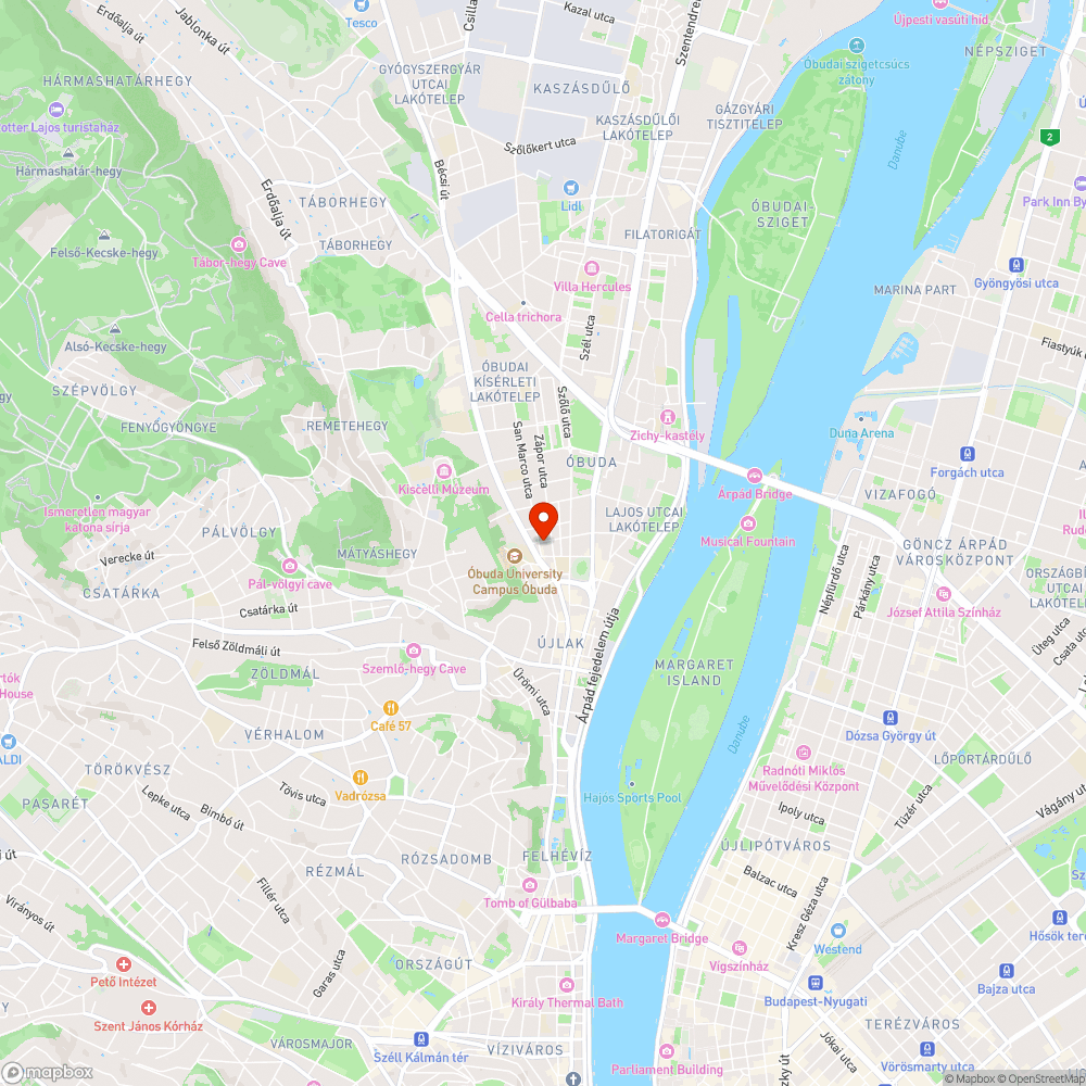 III. Tímár utca 40. T-Com akna melletti aláüregelődés bejelentés helye