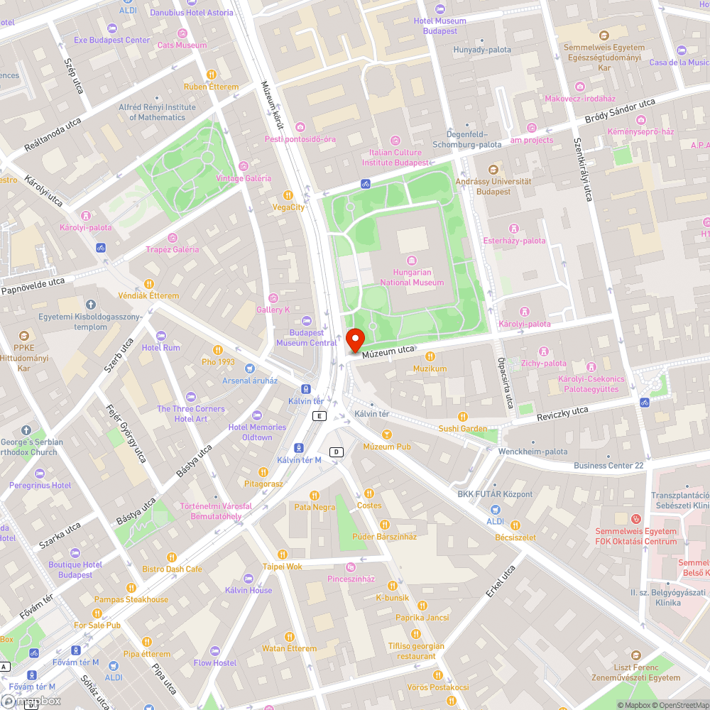 A bomlás virágai bejelentés helye