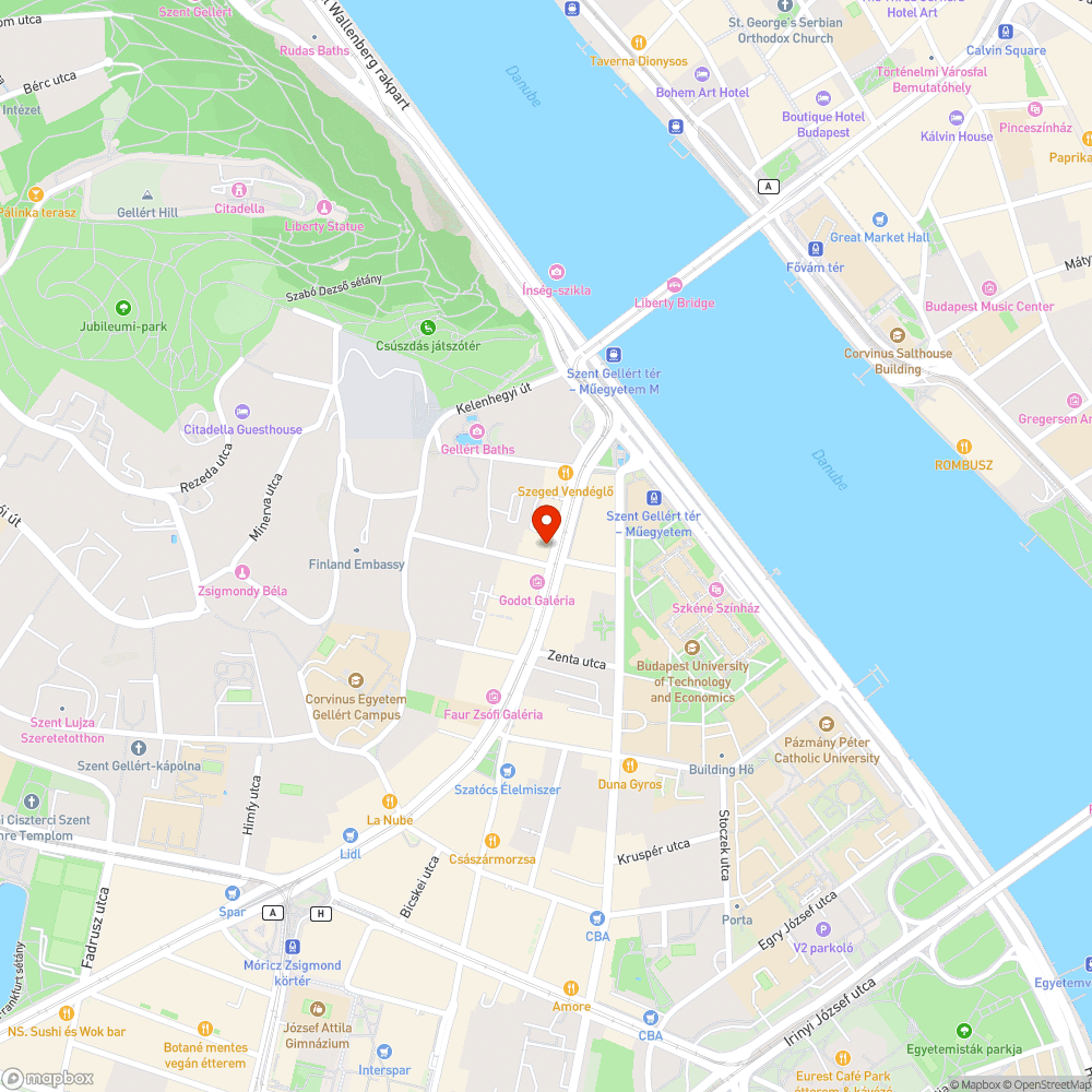 Kerékpáros zöldhullám a Bartókon bejelentés helye