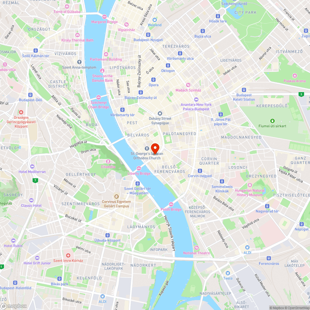 kidöntött oszlop a Vámház krt. 11. előtt bejelentés helye