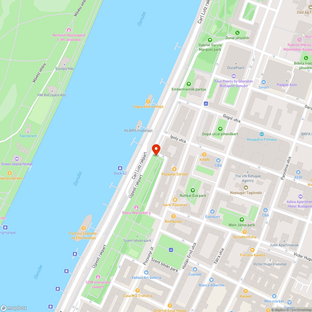 Ápolatlan növényzet a Szent István parkban bejelentés helye