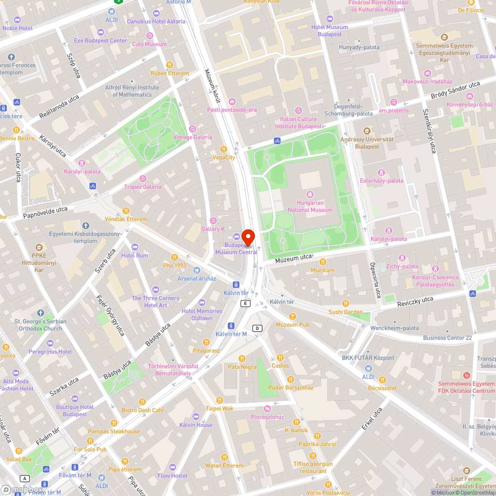 Kidöntött poller bejelentés helye