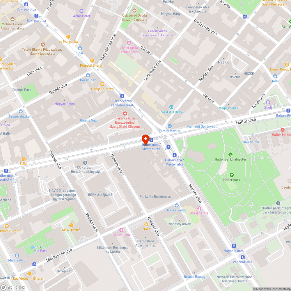 Kiborított szemét bejelentés helye